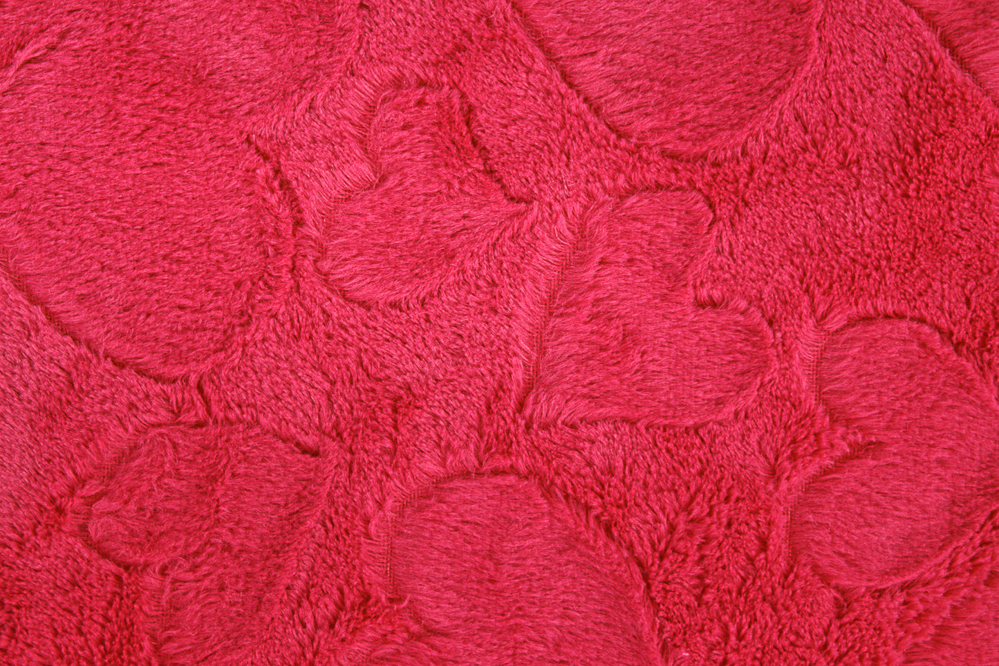 Tela de peluche corazón 9021