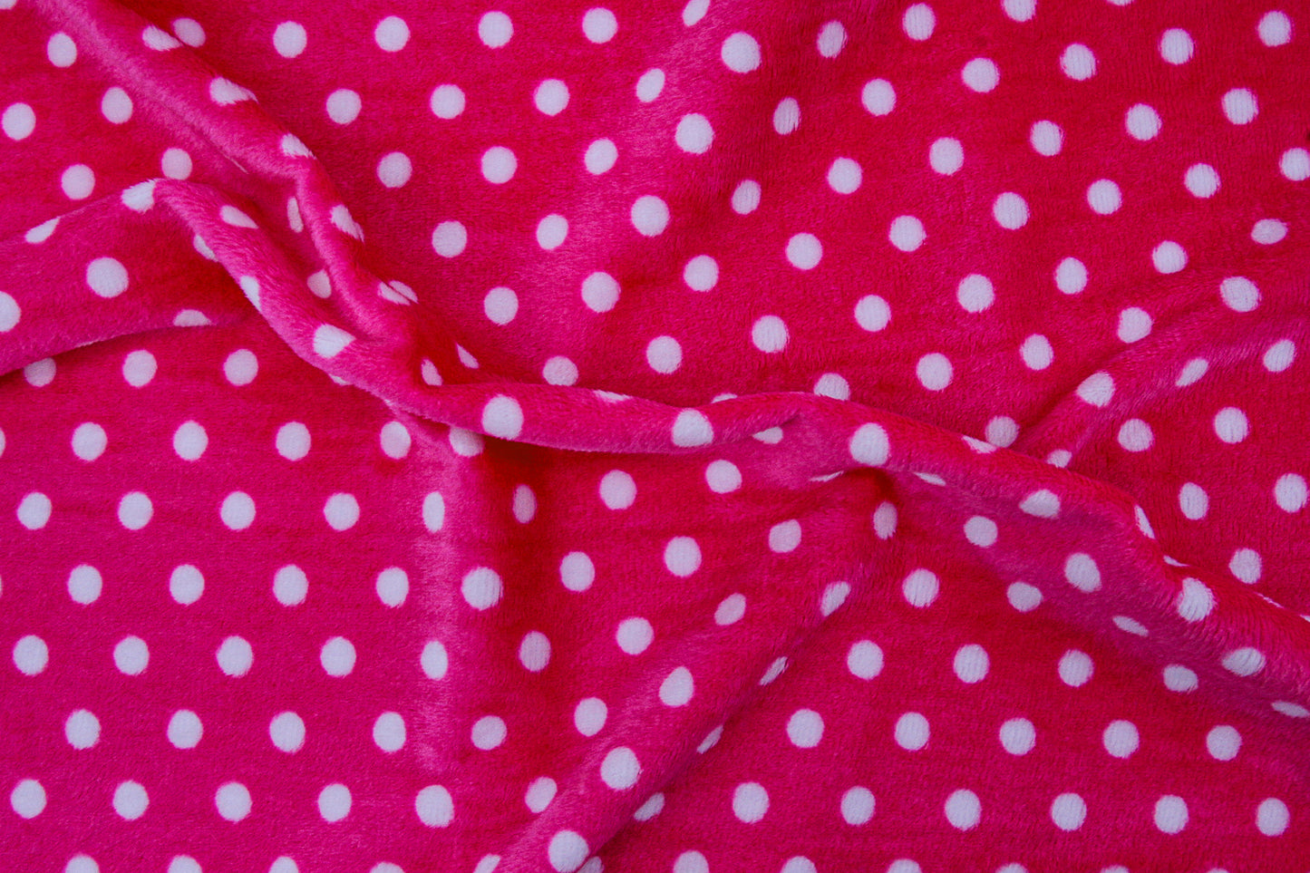 Tela de peluche microvelboa lunares 1.5 mm 9062