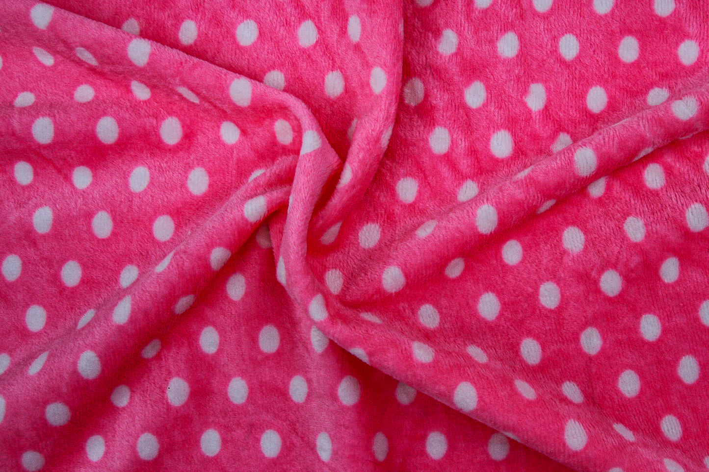 Tela de peluche microvelboa lunares 1.5 mm 9062