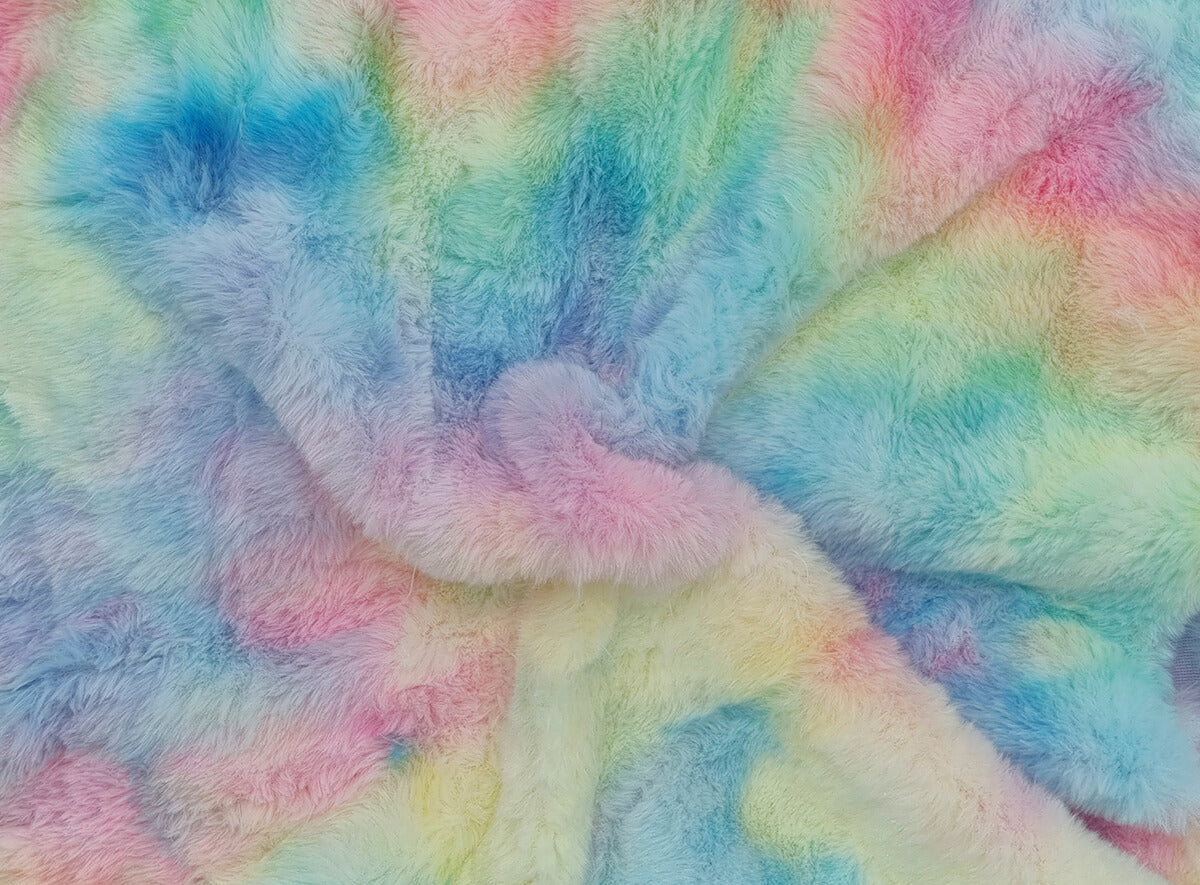 Tela de peluche pelusoft tie dye 15 mm 9077